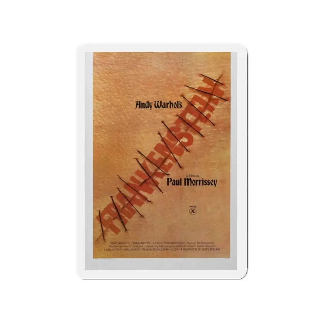 ANDY WARHOL'S FRANKENSTEIN 1973 Movie Poster - Refrigerator Magnet - The Sticker Space