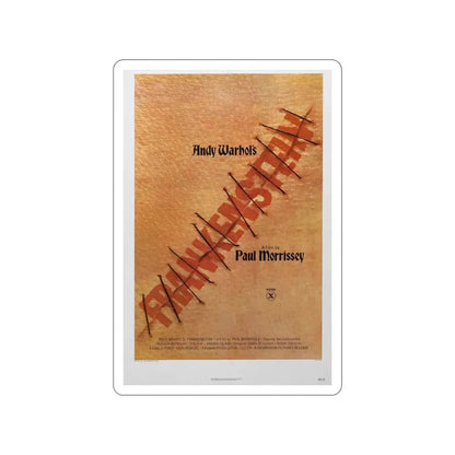 ANDY WARHOL'S FRANKENSTEIN 1973 Movie Poster STICKER Vinyl Die-Cut Decal 4 Inch - The Sticker Space