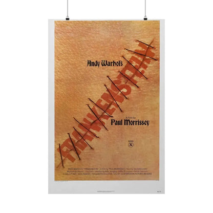 ANDY WARHOL'S FRANKENSTEIN 1973 - Paper Movie Poster 24″ x 36″ Matte - The Sticker Space