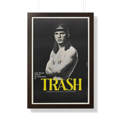 ANDY WARHOL'S TRASH 1970 - Framed Movie Poster - The Sticker Space