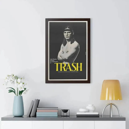 ANDY WARHOL'S TRASH 1970 - Framed Movie Poster - The Sticker Space