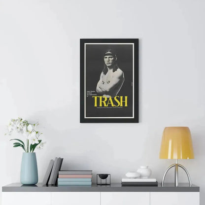 ANDY WARHOL'S TRASH 1970 - Framed Movie Poster - The Sticker Space
