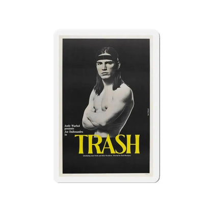 ANDY WARHOL'S TRASH 1970 Movie Poster - Refrigerator Magnet 4 Inch - The Sticker Space