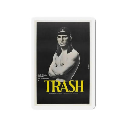 ANDY WARHOL'S TRASH 1970 Movie Poster - Refrigerator Magnet - The Sticker Space