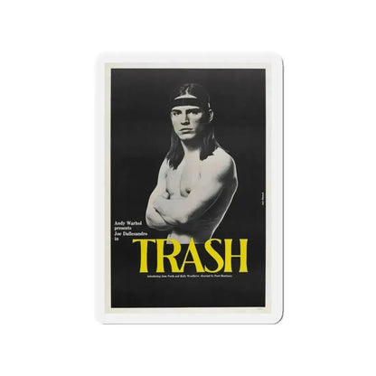 ANDY WARHOL'S TRASH 1970 Movie Poster - Refrigerator Magnet - The Sticker Space