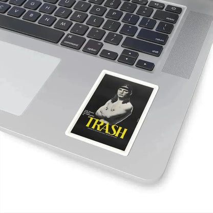 ANDY WARHOL'S TRASH 1970 Movie Poster - STICKER Vinyl Kiss-Cut Decal - The Sticker Space