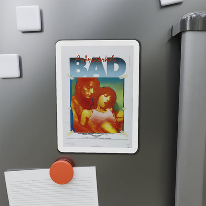 ANDY WARHOL'S BAD 1977 Movie Poster - Die-Cut Magnet-The Sticker Space