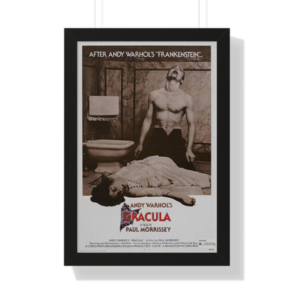 ANDY WARHOL'S DRACULA (2) 1974 - Framed Movie Poster-16″ x 24″-The Sticker Space