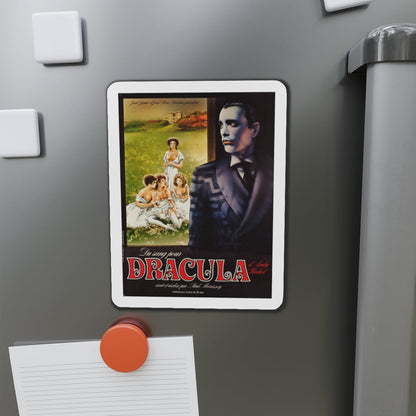 ANDY WARHOL'S DRACULA (FRENCH) 1974 Movie Poster - Die-Cut Magnet-The Sticker Space