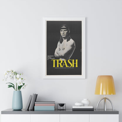 ANDY WARHOL'S TRASH 1970 - Framed Movie Poster-The Sticker Space