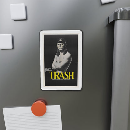 ANDY WARHOL'S TRASH 1970 Movie Poster - Die-Cut Magnet-The Sticker Space