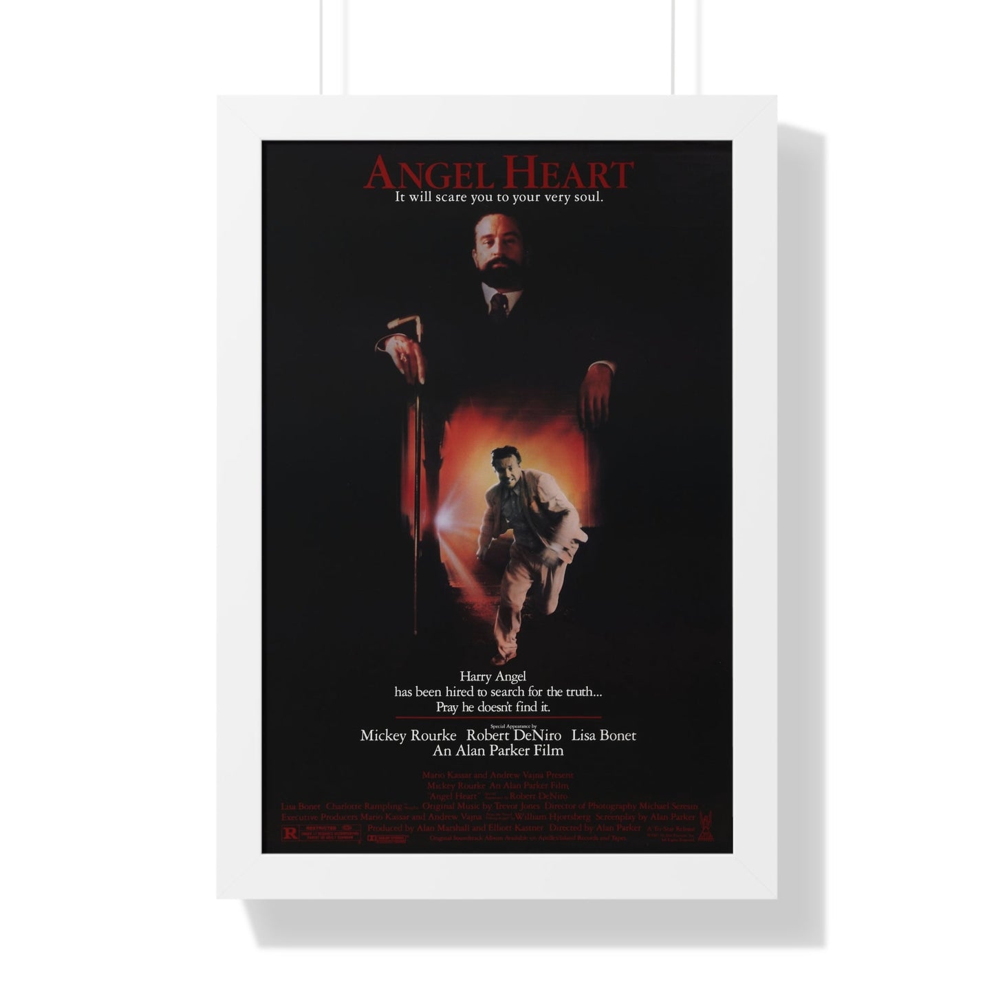 ANGEL HEART 1987 - Framed Movie Poster-16″ x 24″-The Sticker Space