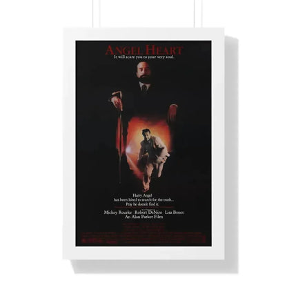 ANGEL HEART 1987 - Framed Movie Poster 16″ x 24″ White - The Sticker Space