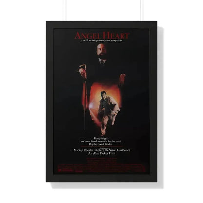 ANGEL HEART 1987 - Framed Movie Poster 20" x 30" Black - The Sticker Space
