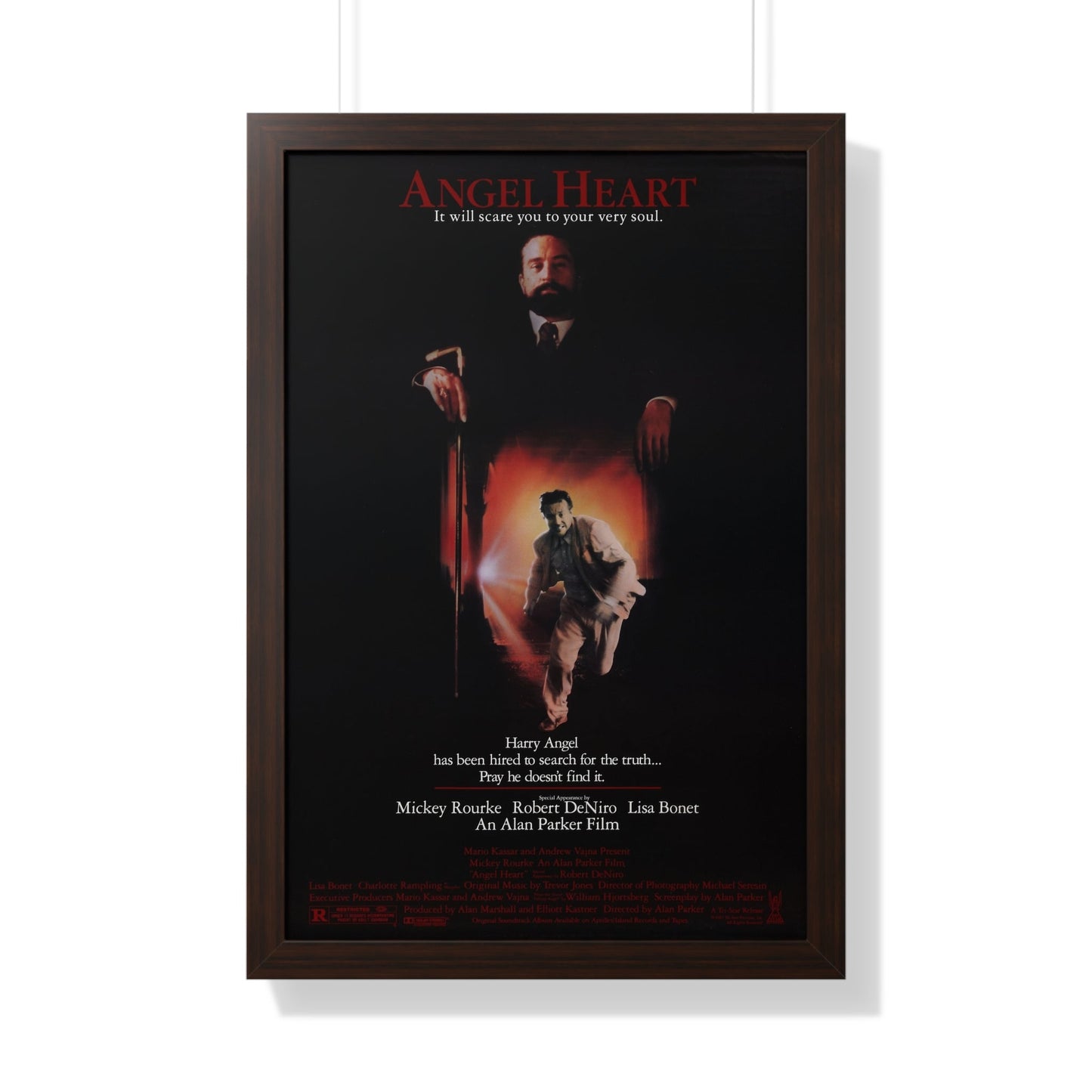 ANGEL HEART 1987 - Framed Movie Poster-20" x 30"-The Sticker Space