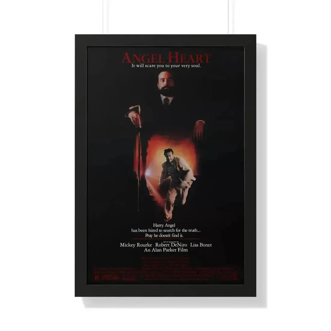 ANGEL HEART 1987 - Framed Movie Poster - The Sticker Space
