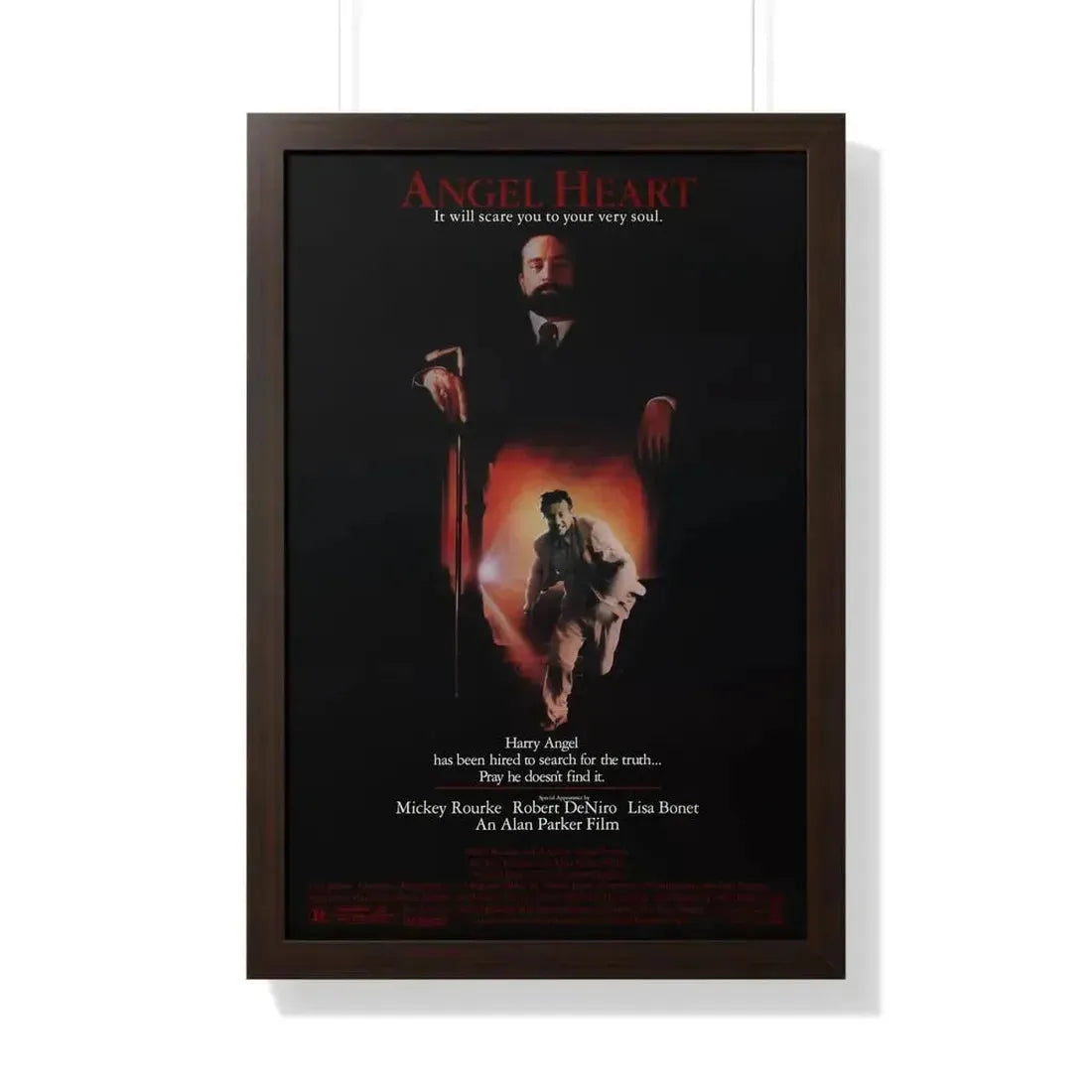 ANGEL HEART 1987 - Framed Movie Poster - The Sticker Space