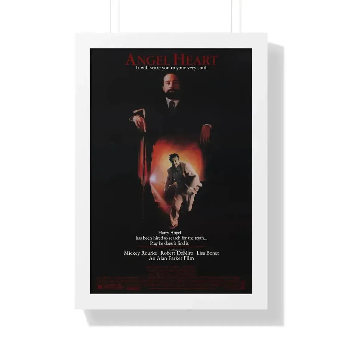 ANGEL HEART 1987 - Framed Movie Poster - The Sticker Space