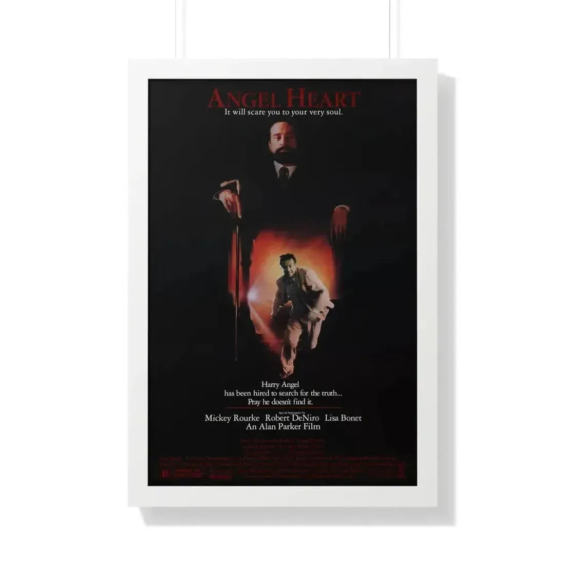 ANGEL HEART 1987 - Framed Movie Poster - The Sticker Space