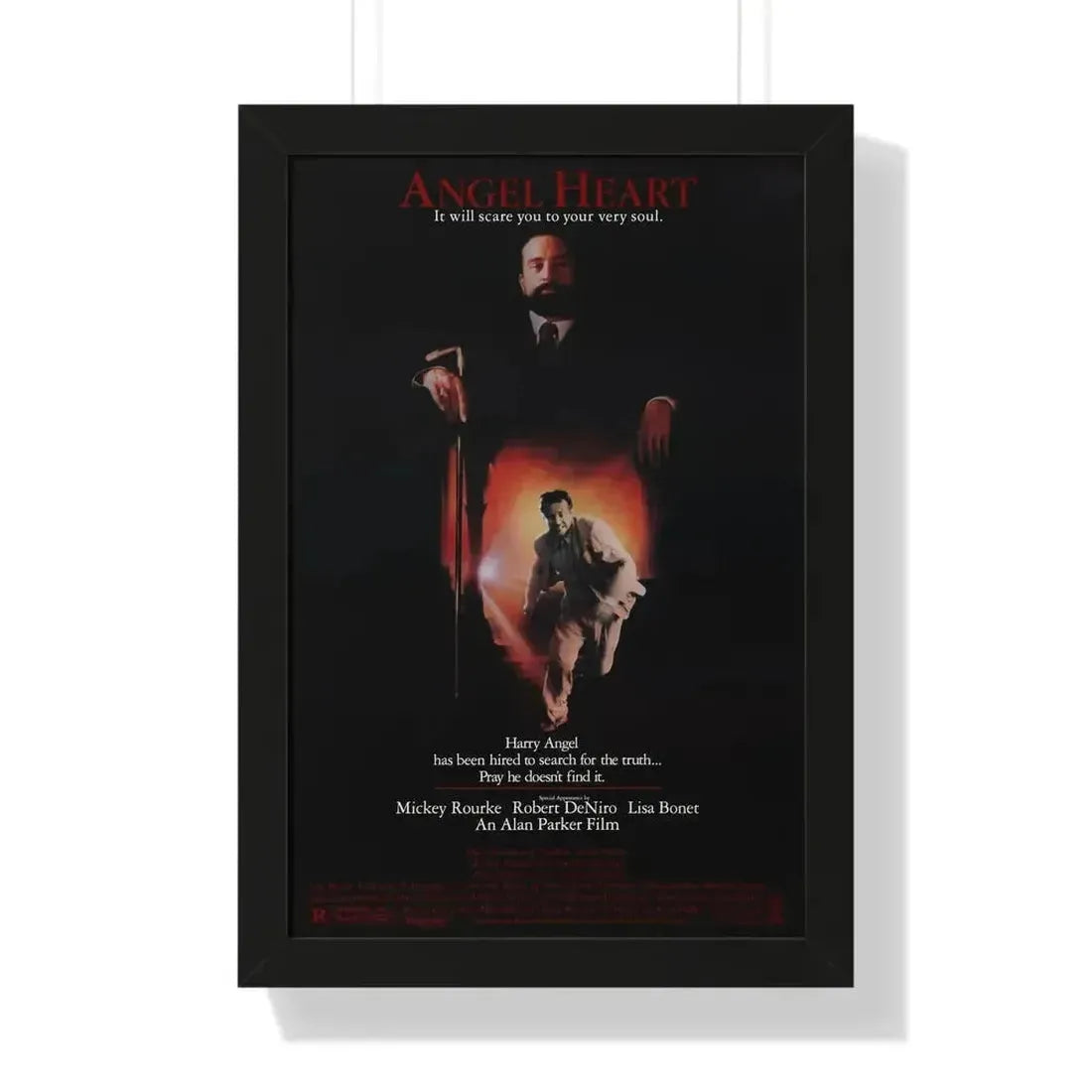 ANGEL HEART 1987 - Framed Movie Poster - The Sticker Space