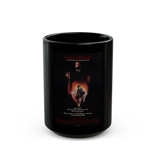 ANGEL HEART 1987 Movie Poster - Black Coffee Mug-15oz-The Sticker Space