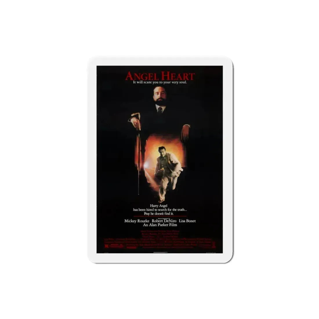 Angel Heart 1987 Movie Poster Refrigerator Magnet 2 Inch - The Sticker Space