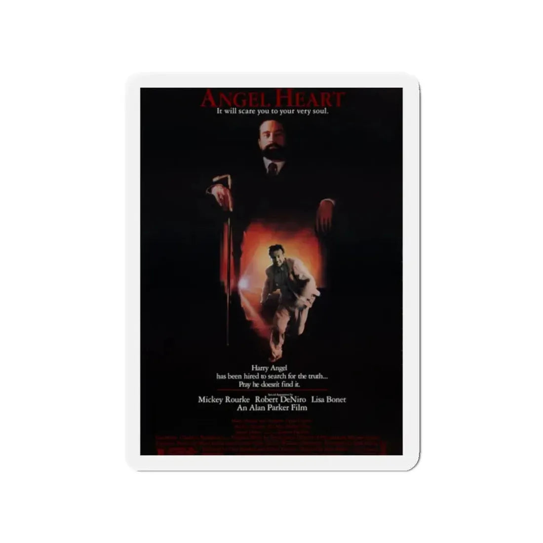 ANGEL HEART 1987 Movie Poster - Refrigerator Magnet 2 Inch - The Sticker Space