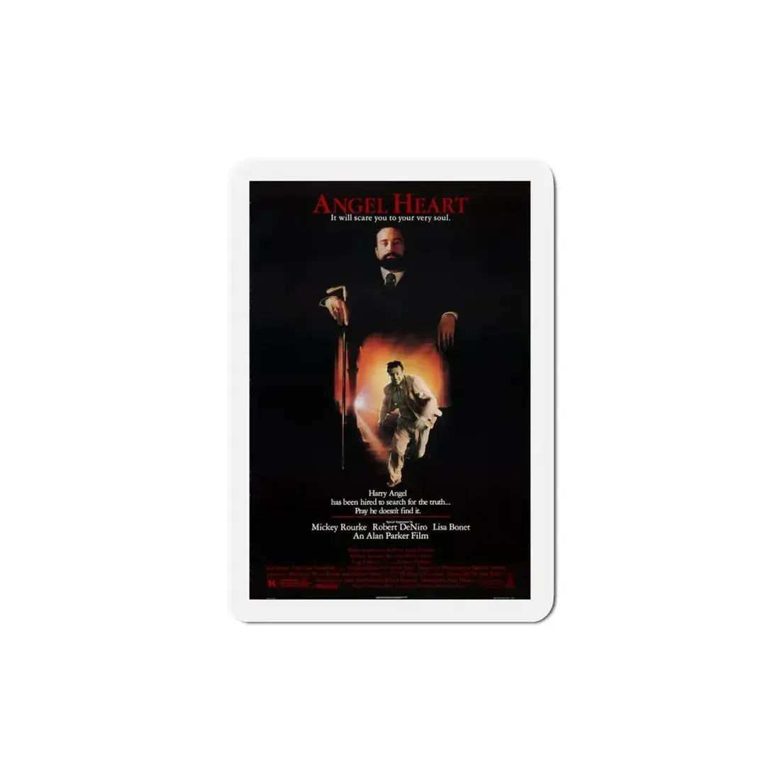 Angel Heart 1987 Movie Poster Refrigerator Magnet 5 Inch - The Sticker Space