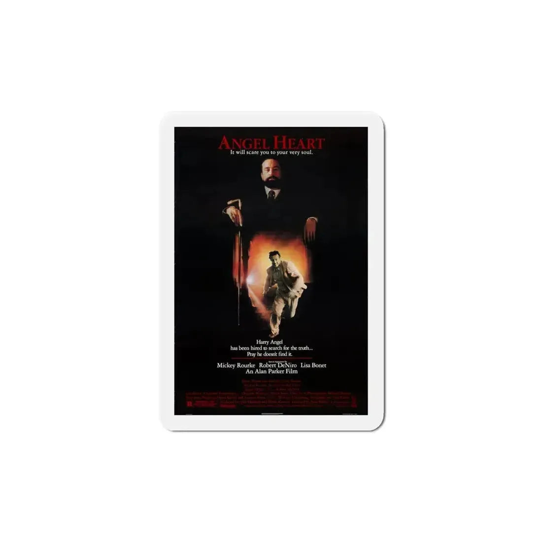 Angel Heart 1987 Movie Poster Refrigerator Magnet 6 Inch - The Sticker Space
