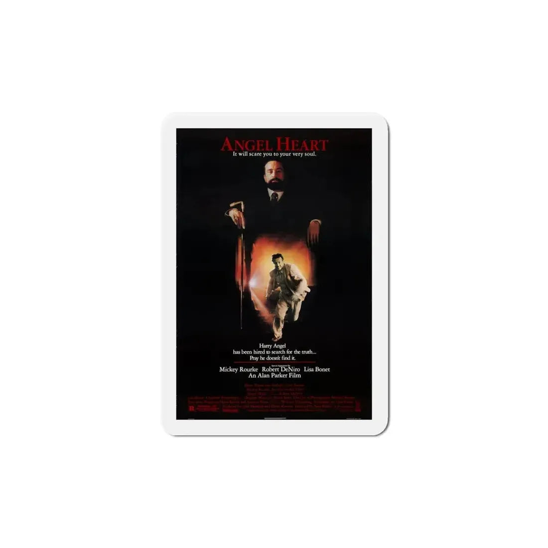 Angel Heart 1987 Movie Poster Refrigerator Magnet 6 Inch - The Sticker Space