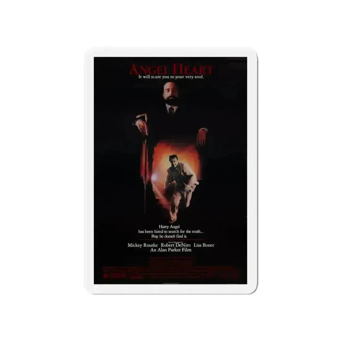 ANGEL HEART 1987 Movie Poster - Refrigerator Magnet - The Sticker Space