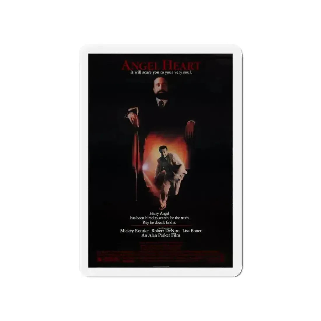 ANGEL HEART 1987 Movie Poster - Refrigerator Magnet - The Sticker Space