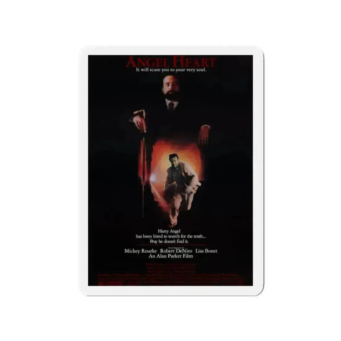 ANGEL HEART 1987 Movie Poster - Refrigerator Magnet - The Sticker Space