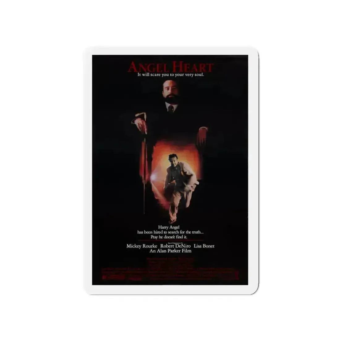 ANGEL HEART 1987 Movie Poster - Refrigerator Magnet - The Sticker Space