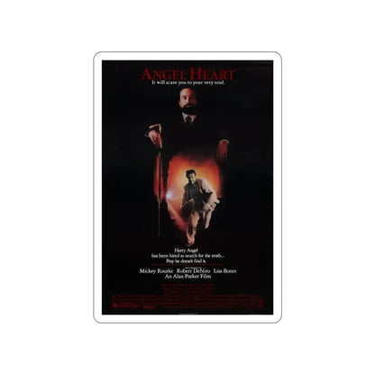 ANGEL HEART 1987 Movie Poster STICKER Vinyl Die-Cut Decal 6 Inch - The Sticker Space