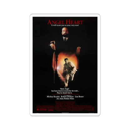 Angel Heart 1987 Movie Poster - STICKER Vinyl Kiss-Cut Decal 4 Inch White - The Sticker Space
