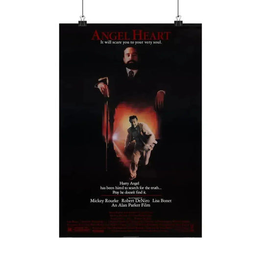 ANGEL HEART 1987 - Paper Movie Poster 12″ x 18″ Matte - The Sticker Space
