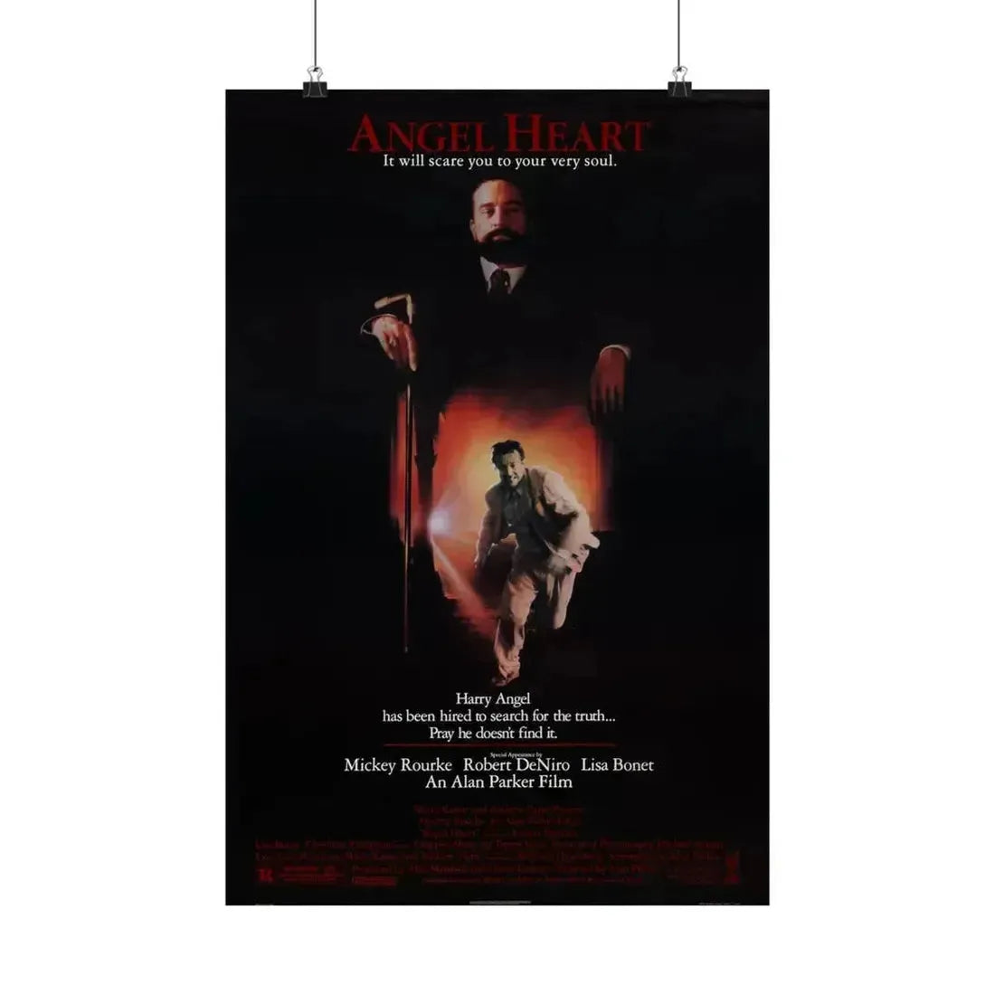 ANGEL HEART 1987 - Paper Movie Poster 16″ x 24″ Matte - The Sticker Space
