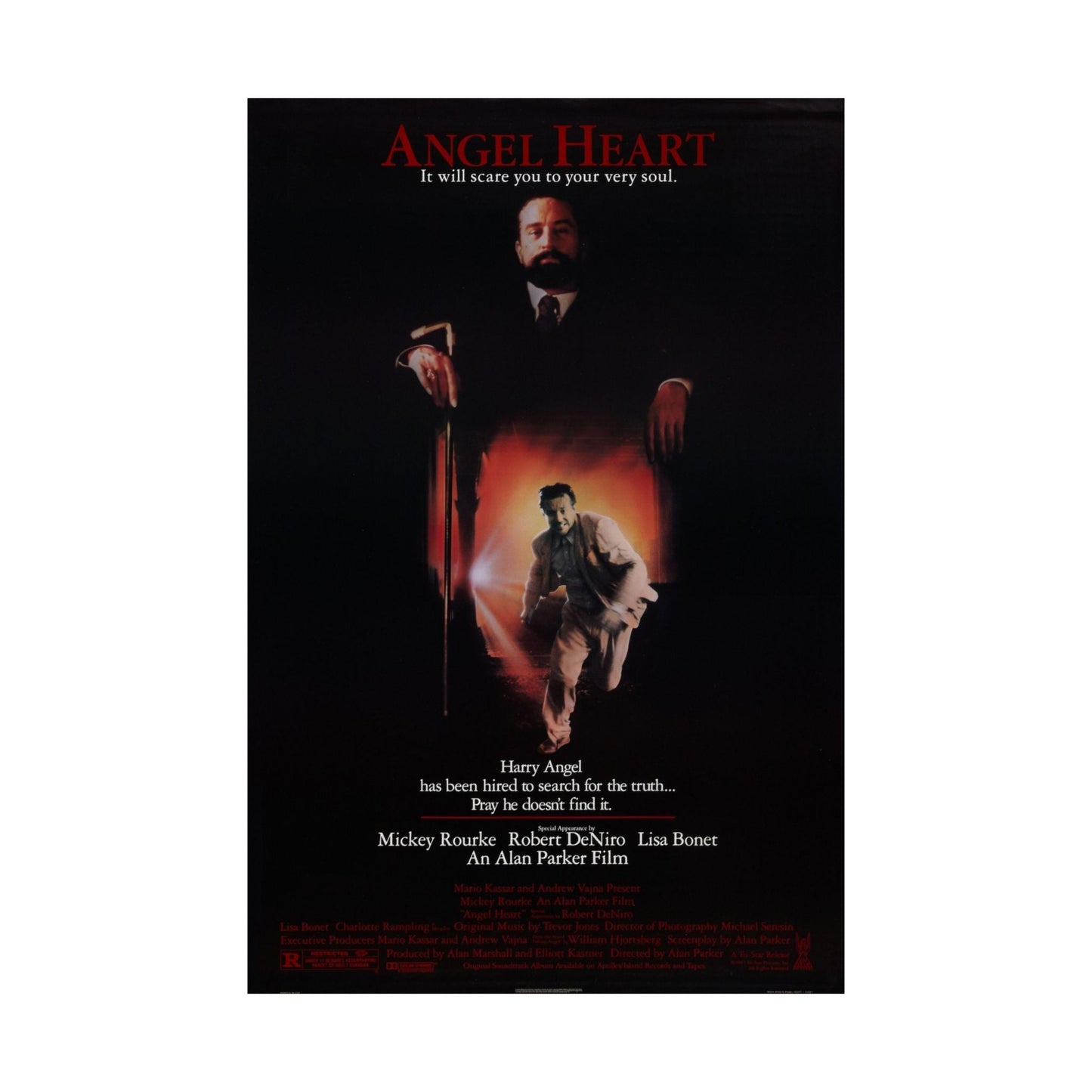 ANGEL HEART 1987 - Paper Movie Poster-The Sticker Space