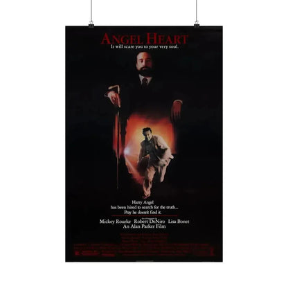 ANGEL HEART 1987 - Paper Movie Poster - The Sticker Space