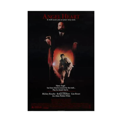 ANGEL HEART 1987 - Paper Movie Poster - The Sticker Space