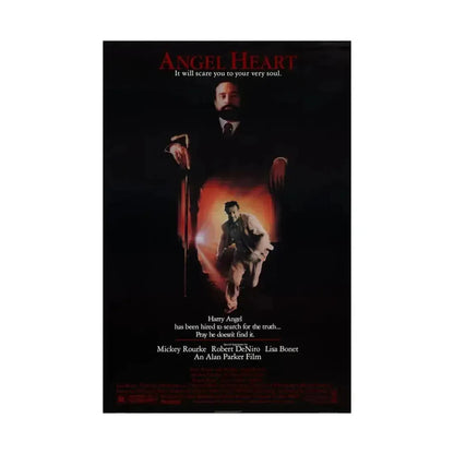 ANGEL HEART 1987 - Paper Movie Poster - The Sticker Space