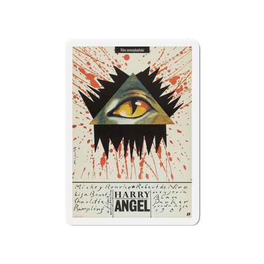 ANGEL HEART (POLISH) 1987 Movie Poster - Die-Cut Magnet-6 × 6"-The Sticker Space