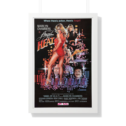 ANGEL OF HEAT 1983 - Framed Movie Poster-20" x 30"-The Sticker Space