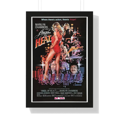 ANGEL OF HEAT 1983 - Framed Movie Poster - The Sticker Space