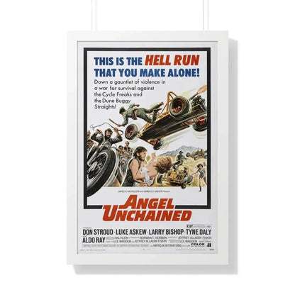 ANGEL UNCHAINED 1970 - Framed Movie Poster - The Sticker Space