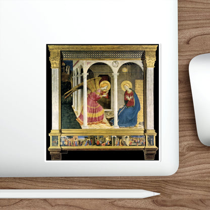 ANGELICO, Fra - 1Annunciation (Artwork) STICKER Vinyl Die-Cut Decal-The Sticker Space