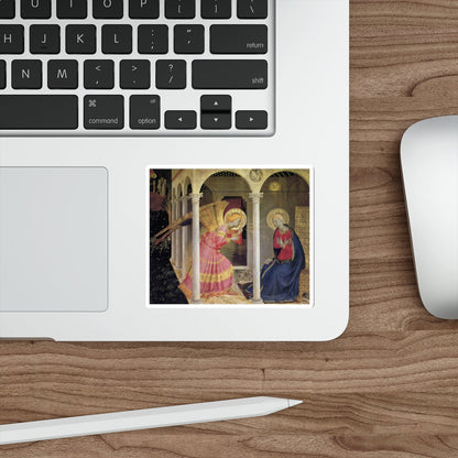 ANGELICO, Fra - 2Annunciation (Artwork) STICKER Vinyl Die-Cut Decal-The Sticker Space