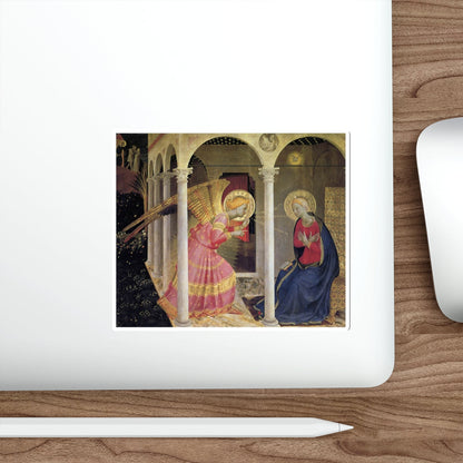 ANGELICO, Fra - 2Annunciation (Artwork) STICKER Vinyl Die-Cut Decal-The Sticker Space