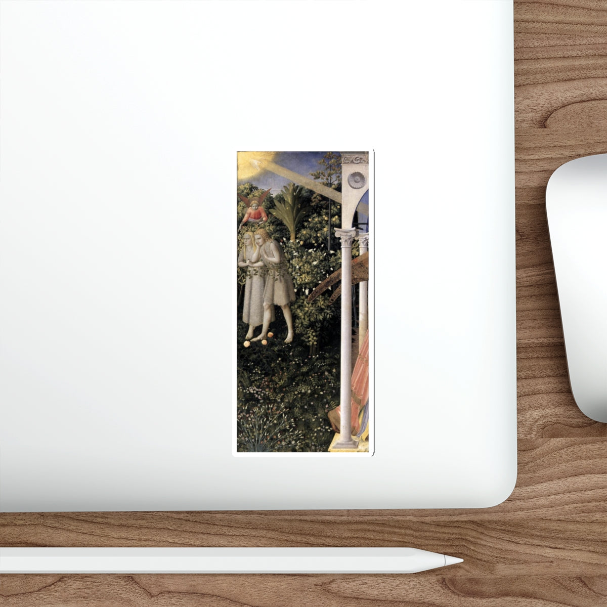 ANGELICO, Fra - 4The Annunciation (Artwork) STICKER Vinyl Die-Cut Decal-The Sticker Space